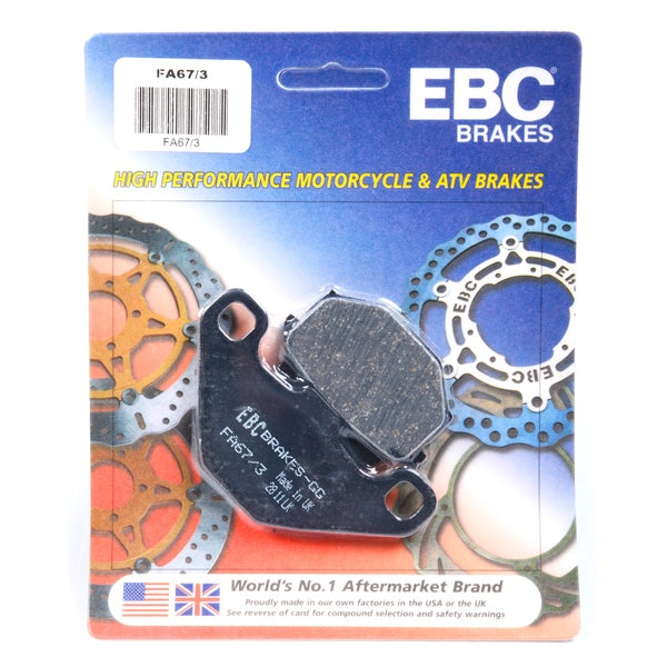EBC Organic Brake Pad Organic - Rear - 007846