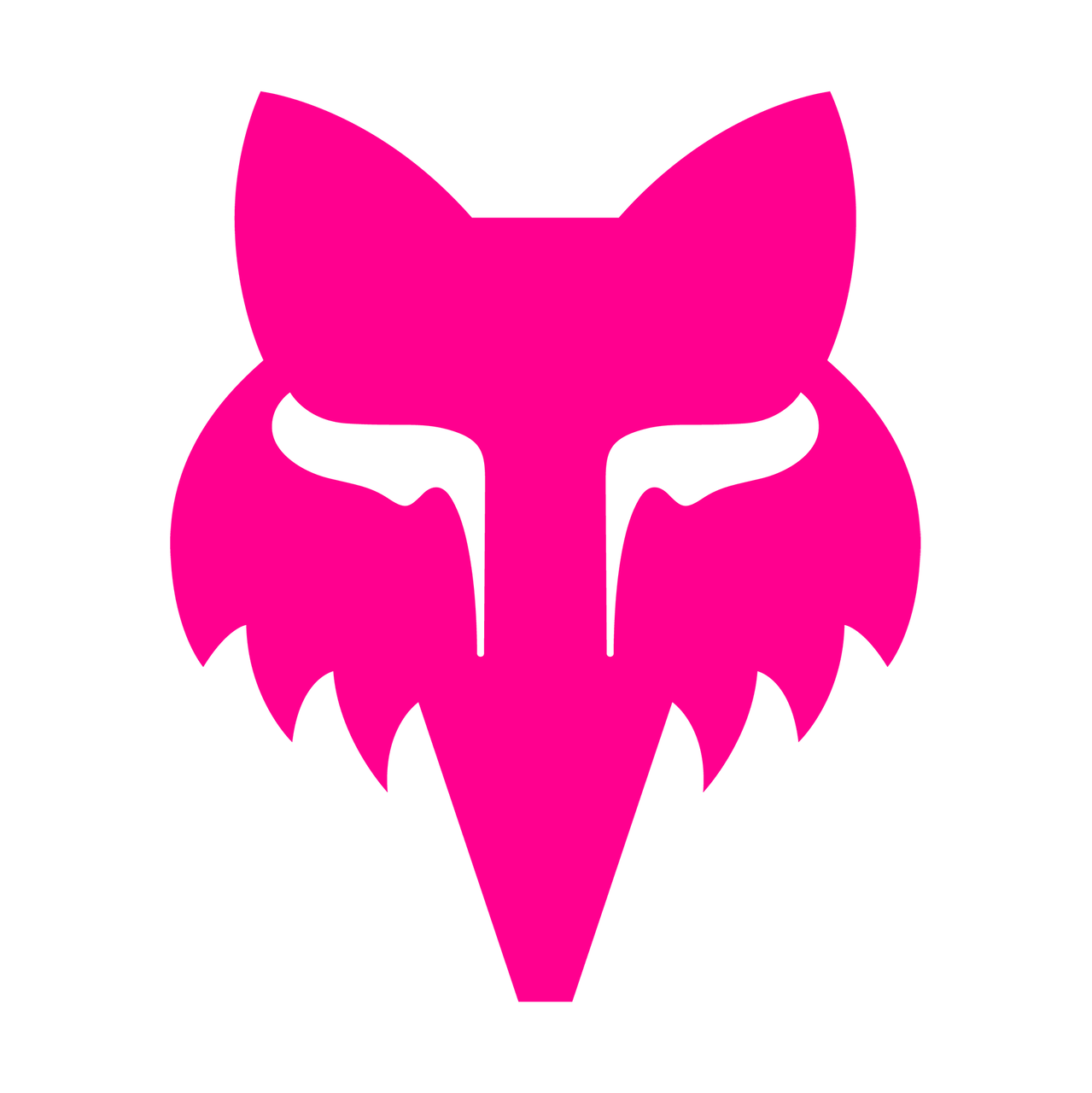 Fox Head 2.5" Sticker