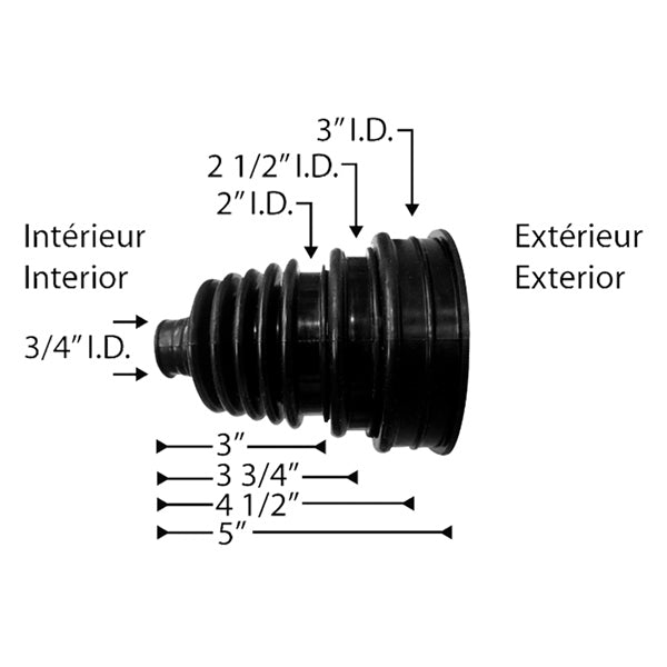 Kimpex Universal CV Boot