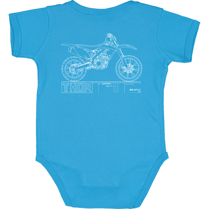 Supermini Blueprint Onesie
