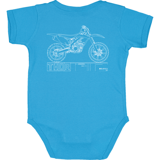 Supermini Blueprint Onesie