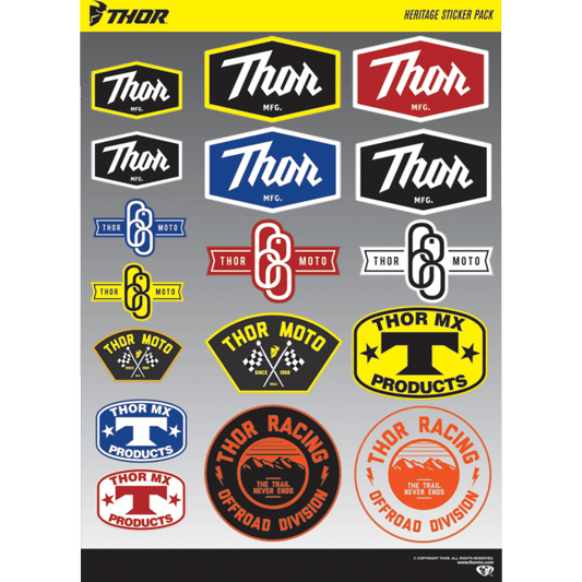 Heritage Decal Sheet