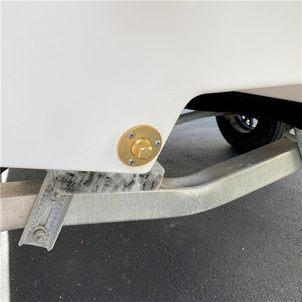 Kimpex Garboard Drain Plug Kit - Brass
