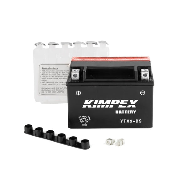 Kimpex Battery Maintenance Free AGM YTX9-BS