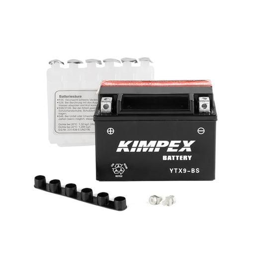 Kimpex Battery Maintenance Free AGM YTX9-BS