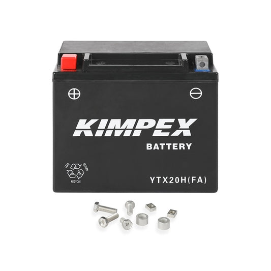 Kimpex Battery Maintenance Free AGM YTX20H (FA)