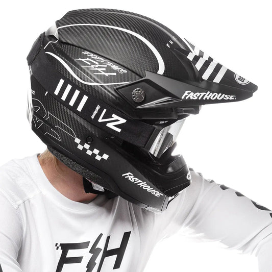 Bell Moto-10 Spherical Fasthouse Raven Helmet