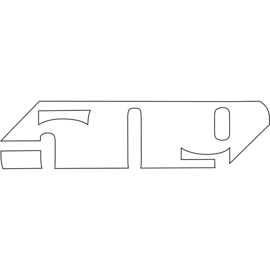 Slash Logo Diecut Sticker