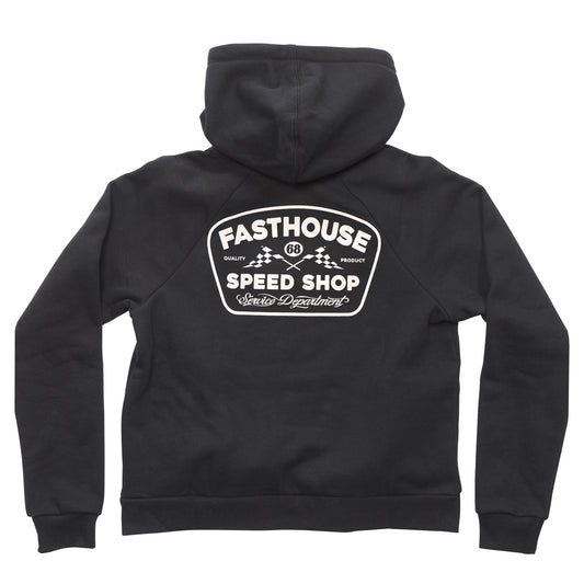 Women's Wedged Hooded Pullover