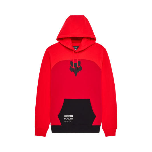 Fracture Paneled Pullover Hoodie