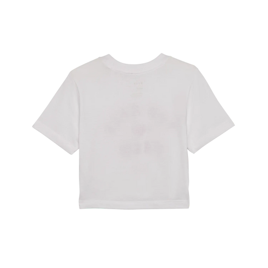 Womens Race Crew Cropped Tee