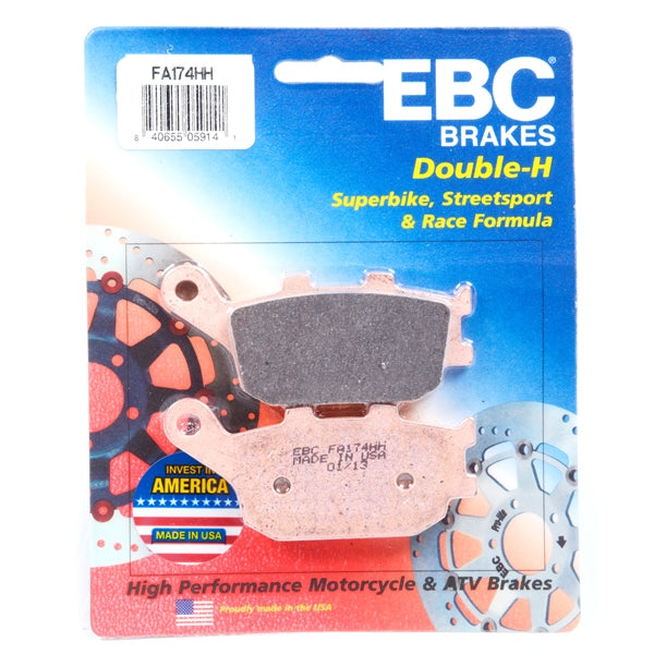 EBC Double-H Superbike Brake Pad Sintered metal - Rear - 007418