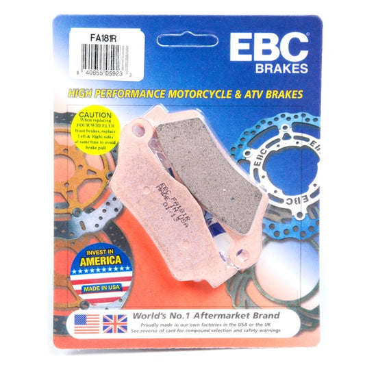EBC “R“ Long Life Sintered Brake Pad Sintered metal - Front/Rear - 007576