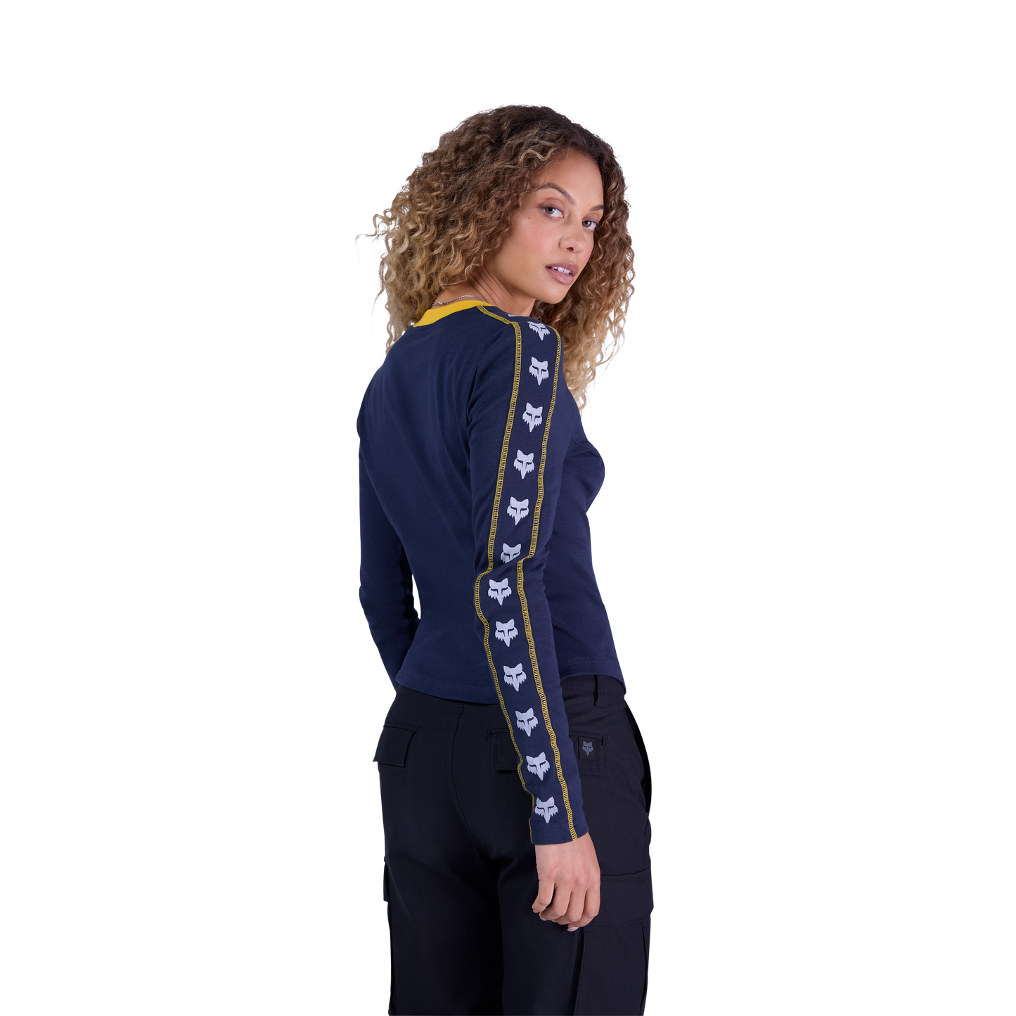 Womens Circa 74 Fitted Long Sleeve Tee