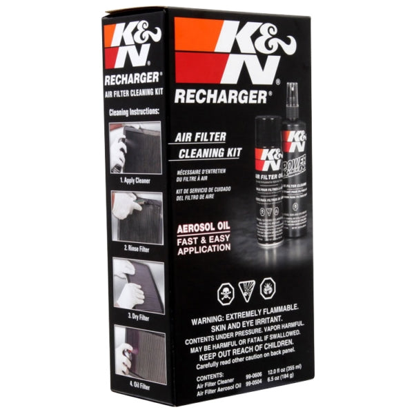 K&N Air Filter Oil and Cleaning - 076645