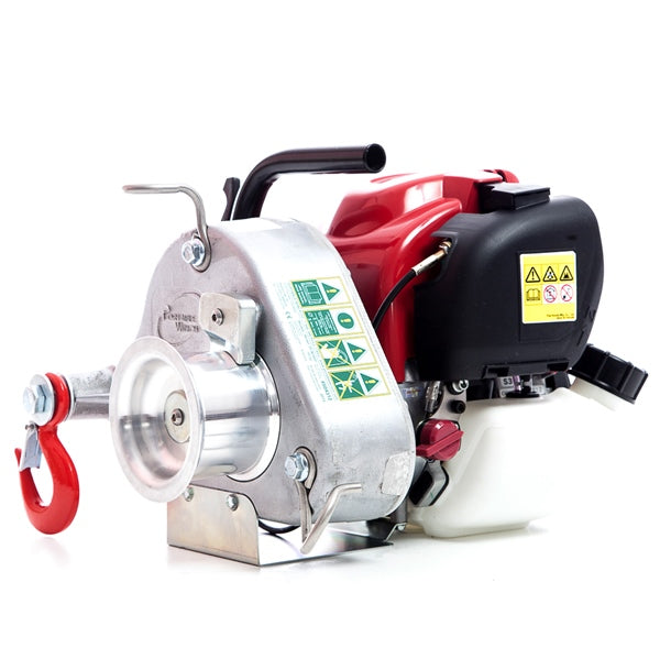 Portable Winch Gas-Powered Portable Capstan Winch with Accessories