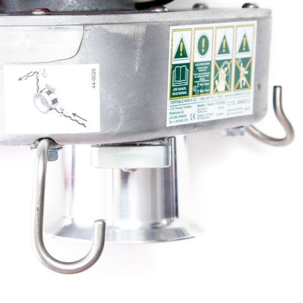 Portable Winch Gas-Powered Portable Capstan Winch with Accessories