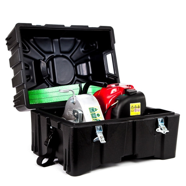 Portable Winch Transport Case with Molded Shape