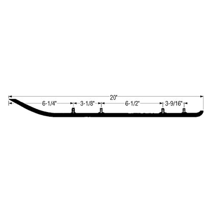 Kimpex Standard Wear Bar Fits Kawasaki, Fits Yamaha - 274146