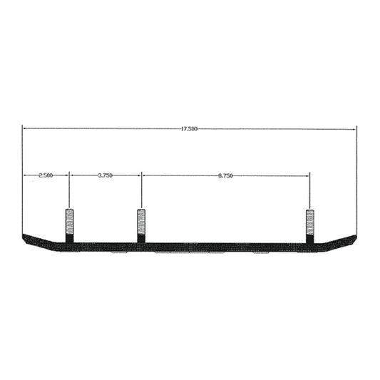 Kimpex Carbide Runner Blowmold - Fits Ski-doo