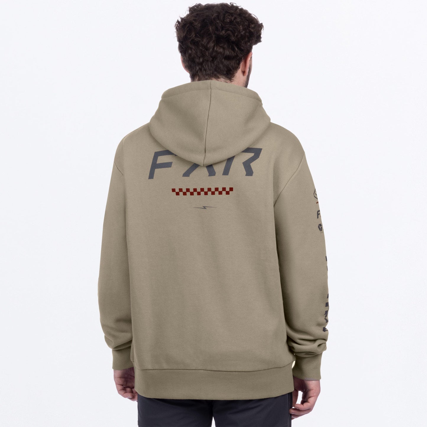 Men's Stack Cotton Zip Up Hoodie