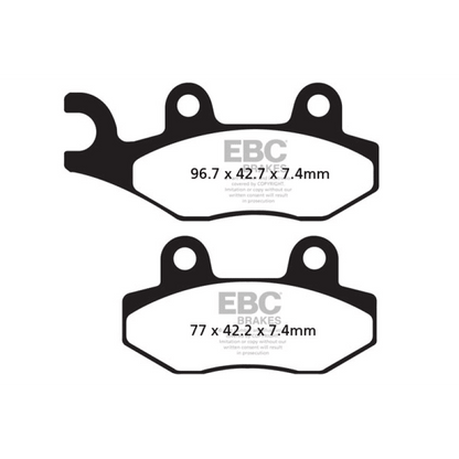 EBC FA135R  Sintered Series Brake Pad Set