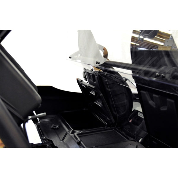 Direction 2 Rear Windshield - Scratch Resistant Fits Kawasaki - 175353