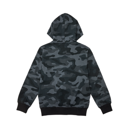 Youth Fox Head Camo Zip Hoodie