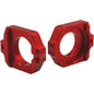 WC Axle Blocks KTM/HSQ/GASGAS Red