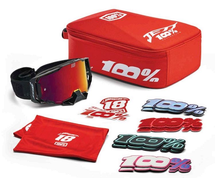 100% ARMEGA HIPER Goggle Jett Special - Mirror Red Lens