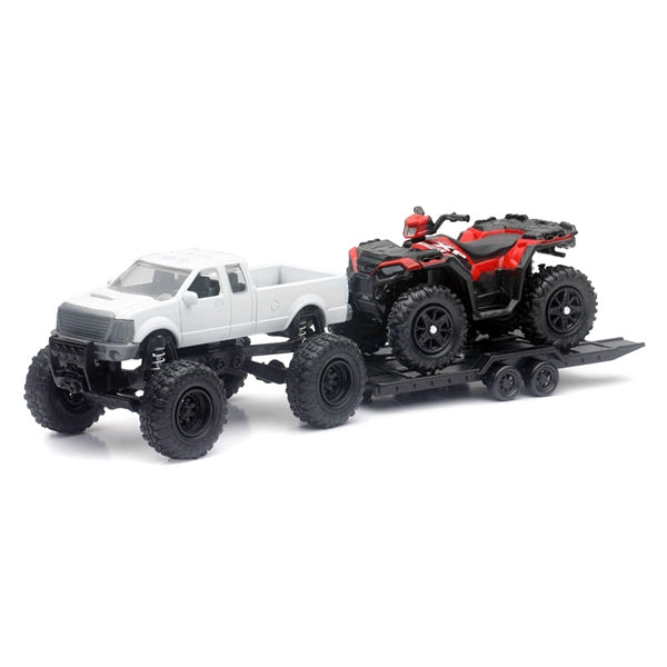 Scale Model - Truck with Polaris ATV