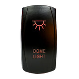 Quake LED Dome LED Switch Rocker - QRS-DL-R