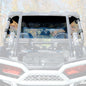 Super ATV Rear Windshield Fits Polaris - 314523