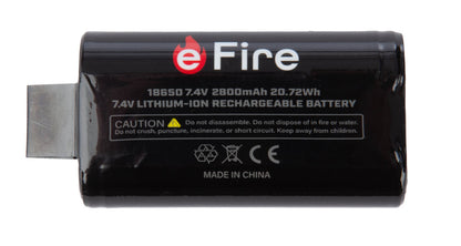 Efire Goggle Battery One Size Fits All Black