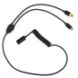 Efire Goggle Usb C -in-1 Extension Cable One Size Fits All Black