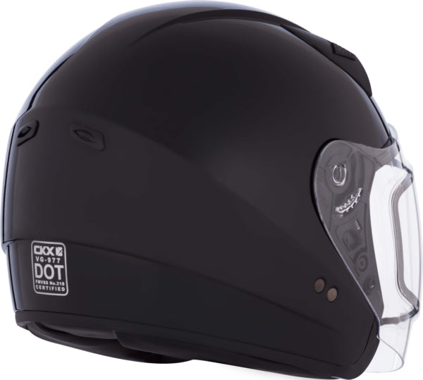 CKX VG977 Open-Face Helmet, Winter Solid