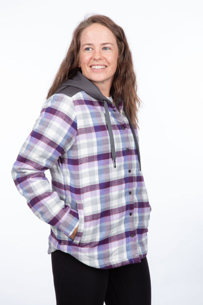 Big Sky Fleece Lined Flannel Hoodie
