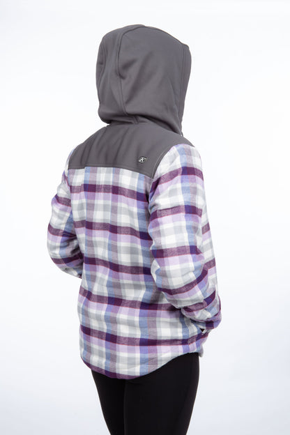 Big Sky Fleece Lined Flannel Hoodie