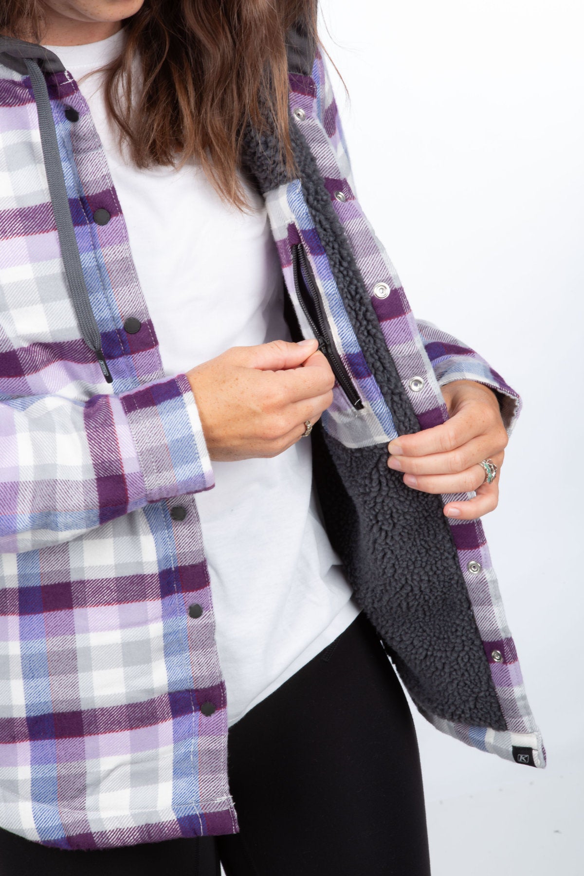 Big Sky Fleece Lined Flannel Hoodie