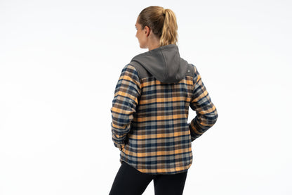 Big Sky Fleece Lined Flannel Hoodie