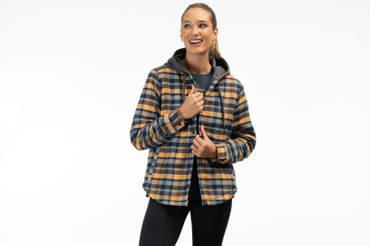 Big Sky Fleece Lined Flannel Hoodie