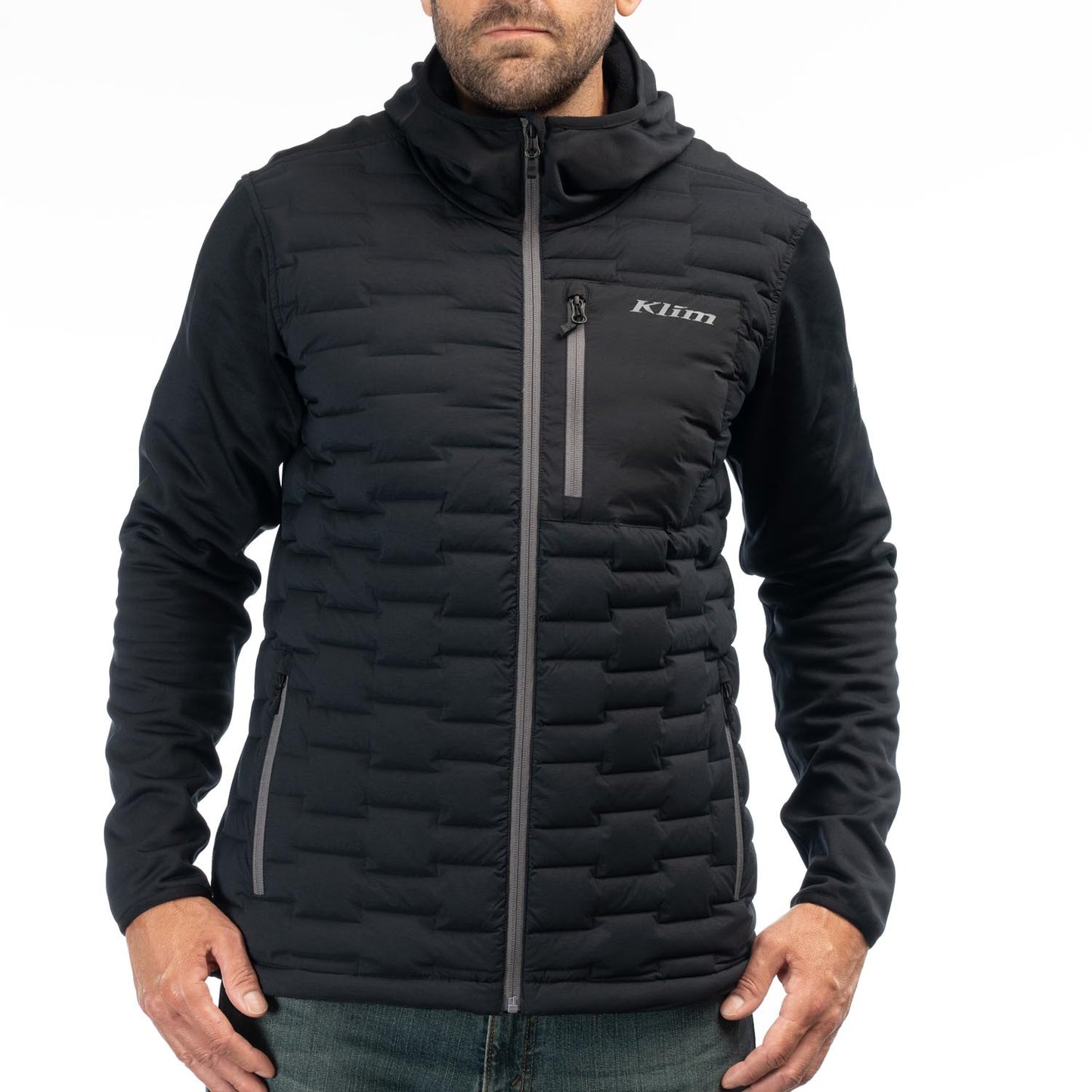 Boulder Stretch Down Hybrid Hoodie