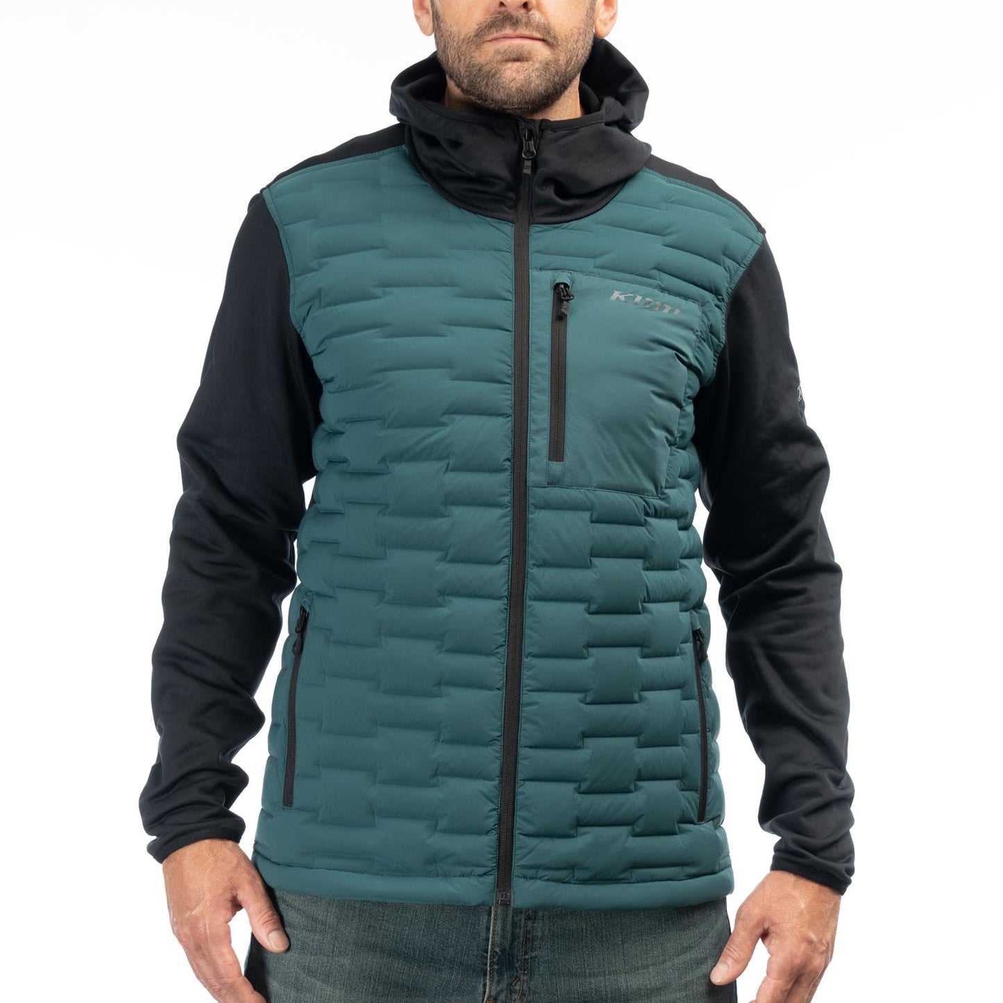 Boulder Stretch Down Hybrid Hoodie