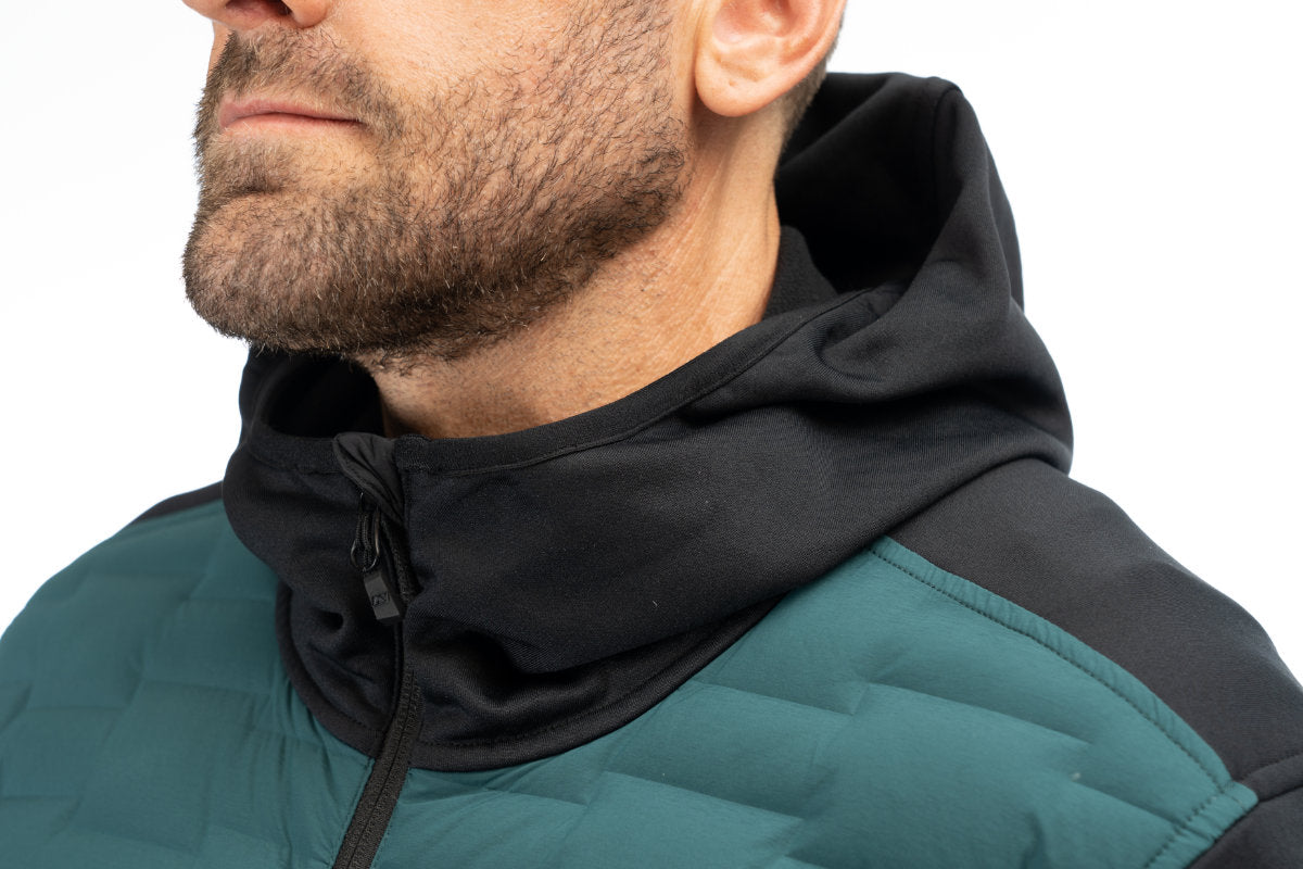 Boulder Stretch Down Hybrid Hoodie