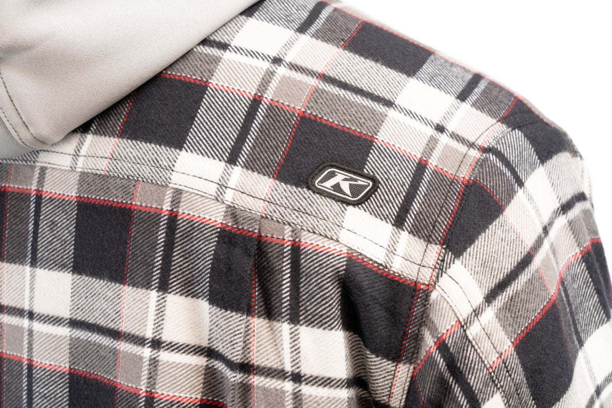 Targhee Fleece Lined Flannel Hoodie