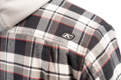 Targhee Fleece Lined Flannel Hoodie