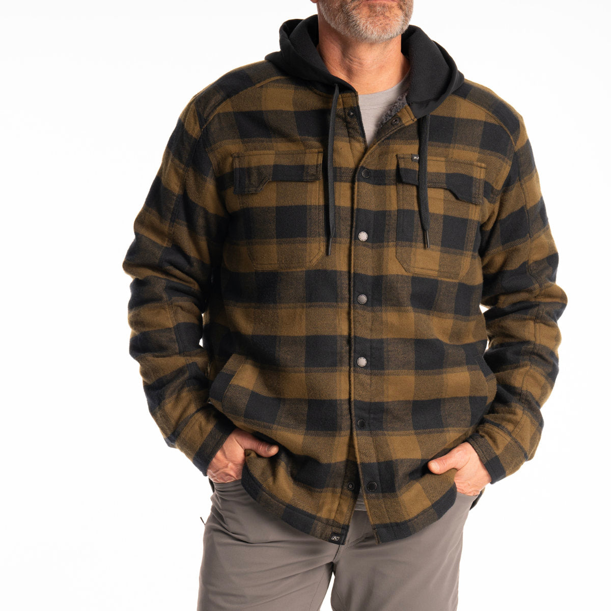 Targhee Fleece Lined Flannel Hoodie