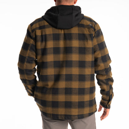 Targhee Fleece Lined Flannel Hoodie