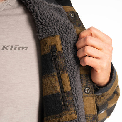 Targhee Fleece Lined Flannel Hoodie