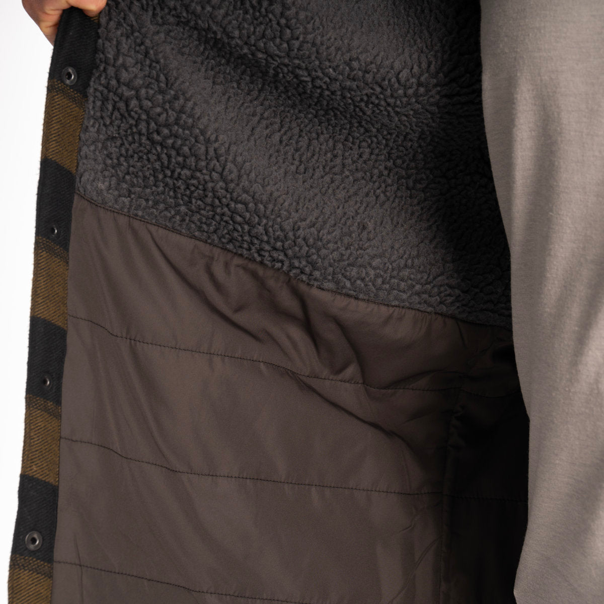 Targhee Fleece Lined Flannel Hoodie